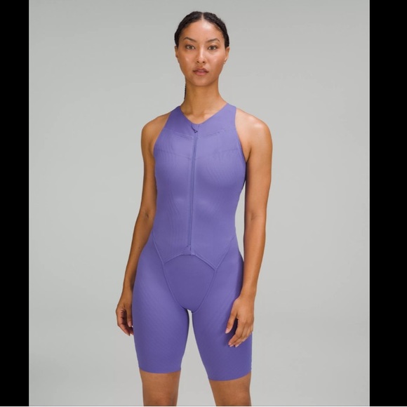 Lululemon SenseKnit Running One-Piece charged Indigo size 6